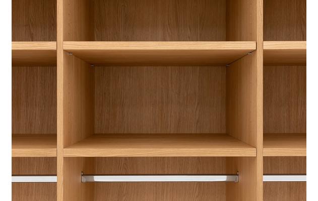 Goossens excellent kledingkast wood blank eiken - 8223626-14