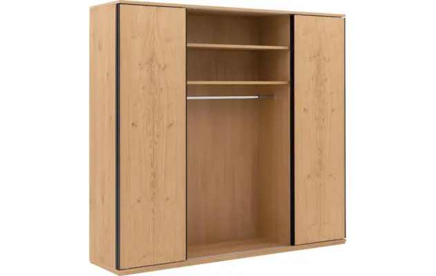 Goossens excellent kledingkast wood blank eiken - 8223627-03