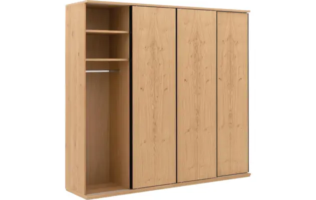 Goossens excellent kledingkast wood blank eiken - 8223627-04