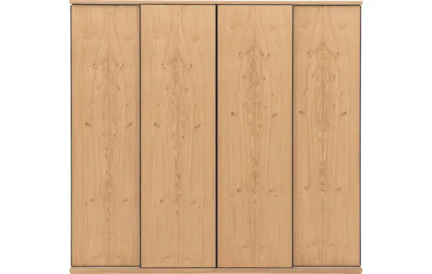Goossens excellent kledingkast wood blank eiken - 8223627-09