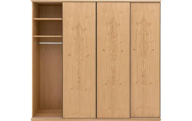 Goossens excellent kledingkast wood blank eiken - 8223627-12