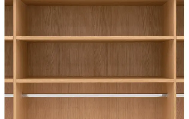 Goossens excellent kledingkast wood blank eiken - 8223627-14