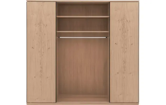 Goossens excellent kledingkast wood wit eiken - 8223629-11