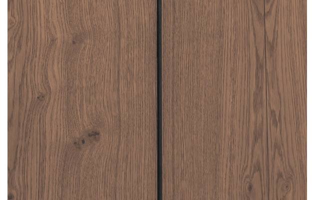 Goossens excellent kledingkast wood donker bruin eiken - 8223634-08