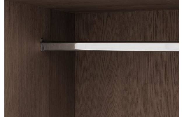 Goossens excellent kledingkast wood donker bruin eiken - 8223634-15