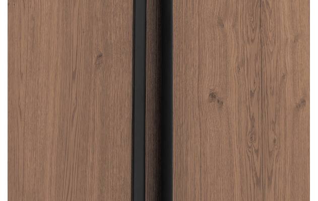 Goossens excellent kledingkast wood donker bruin eiken - 8223634-16