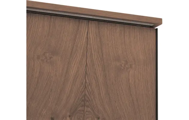 Goossens excellent kledingkast wood donker bruin eiken - 8223635-06