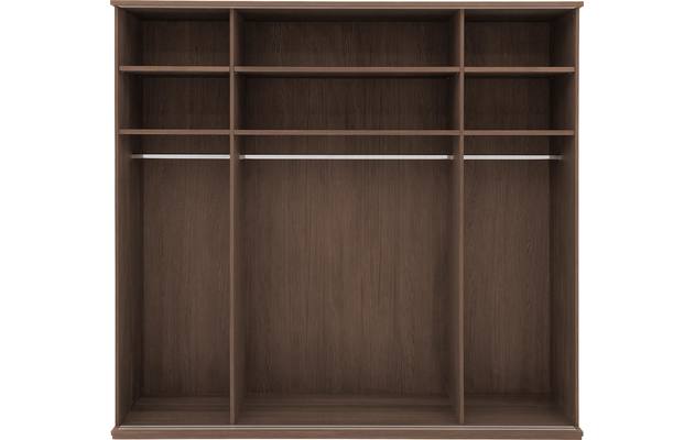 Goossens excellent kledingkast wood donker bruin eiken - 8223635-13