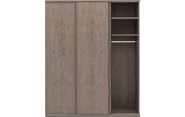 Goossens excellent kledingkast wood grijs eiken - 8223636-10