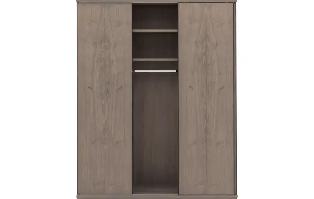 Goossens excellent kledingkast wood grijs eiken - 8223636-11
