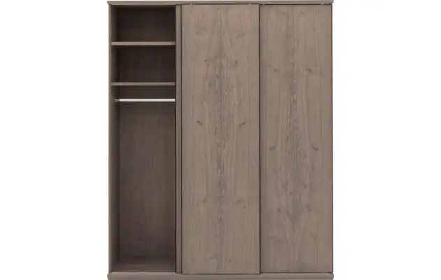 Goossens excellent kledingkast wood grijs eiken - 8223636-12