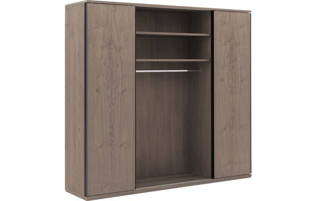 Goossens excellent kledingkast wood grijs eiken - 8223637-03