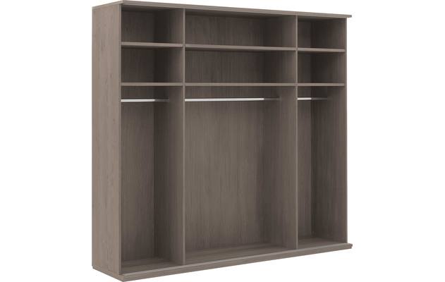 Goossens excellent kledingkast wood grijs eiken - 8223637-05