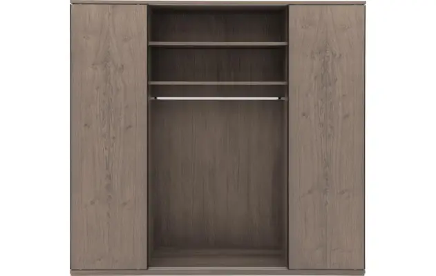 Goossens excellent kledingkast wood grijs eiken - 8223637-11
