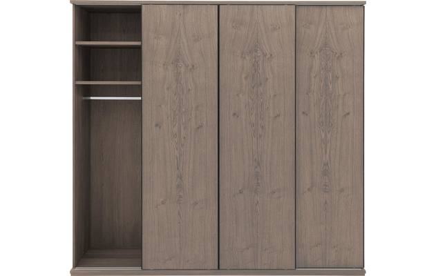Goossens excellent kledingkast wood grijs eiken - 8223637-12