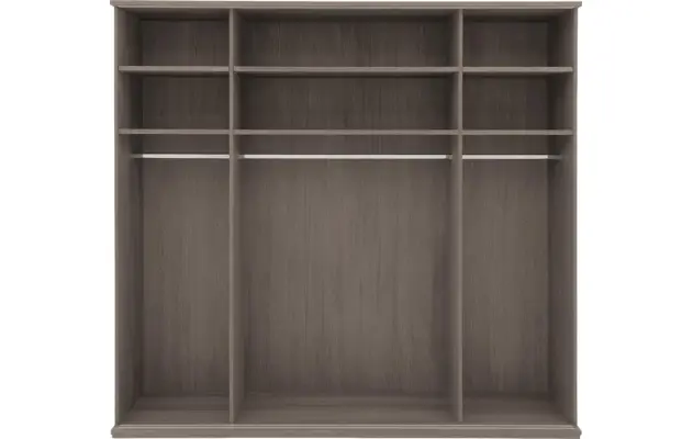 Goossens excellent kledingkast wood grijs eiken - 8223637-13