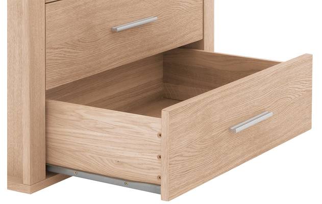 Goossens inzetladenblok wood nature wit eiken - 8223640-07