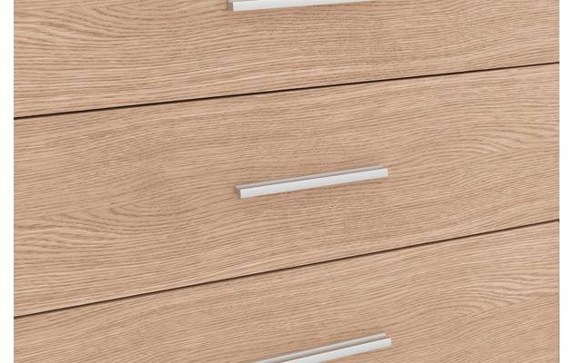 Goossens inzetladenblok wood nature wit eiken - 8223640-08