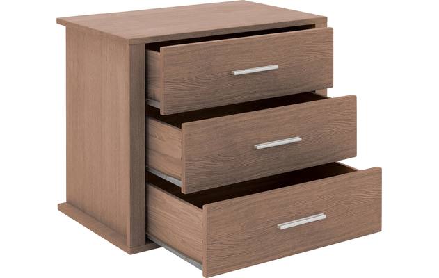 Goossens inzetladenblok wood nature donker bruin eiken - 8223644-06