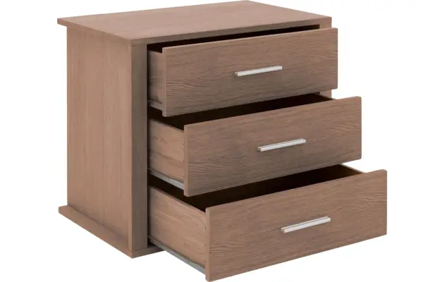 Goossens inzetladenblok wood nature donker bruin eiken - 8223644-06