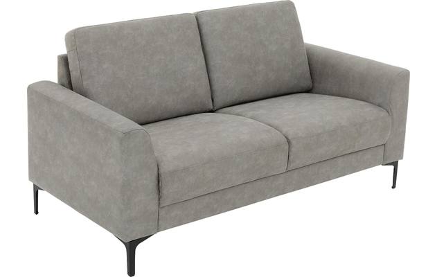 Goossens zitbank dallas grijs micro leer - 8223661-04
