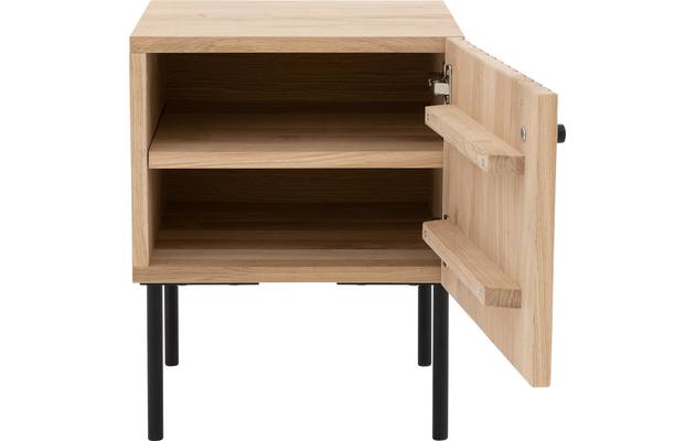Goossens nachtkastje capelli onbewerkt eiken - 8223665-03