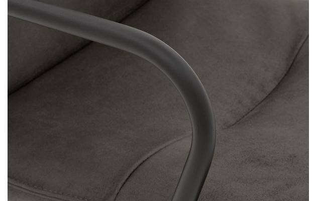 Goossens eetkamerstoel milan grijs micro leer - 8223718-06