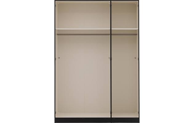 Goossens kledingkast easy storage ddk zwart hoogwaardig meubelplaat - 8223720-13