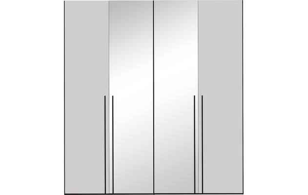 Goossens kledingkast easy storage ddk zwart hoogwaardig meubelplaat - 8223721-01
