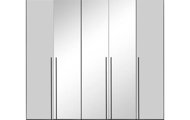 Goossens kledingkast easy storage ddk zwart hoogwaardig meubelplaat - 8223723-02