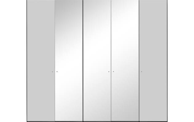 Goossens kledingkast easy storage ddk zwart hoogwaardig meubelplaat - 8223723-04
