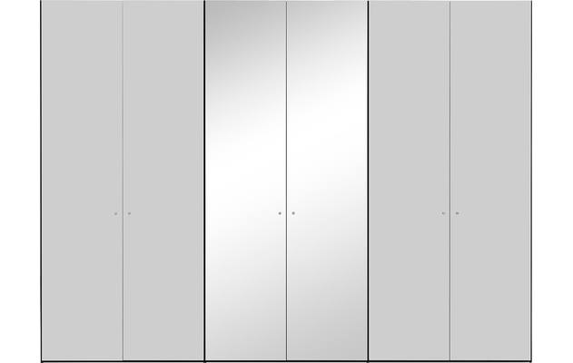 Goossens kledingkast easy storage ddk zwart hoogwaardig meubelplaat - 8223724-04