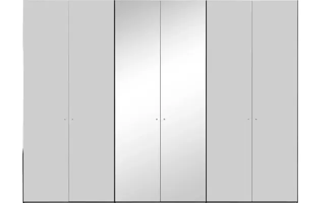 Goossens kledingkast easy storage ddk zwart hoogwaardig meubelplaat - 8223724-04