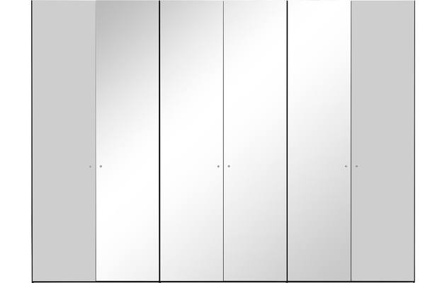 Goossens kledingkast easy storage ddk zwart hoogwaardig meubelplaat - 8223725-04