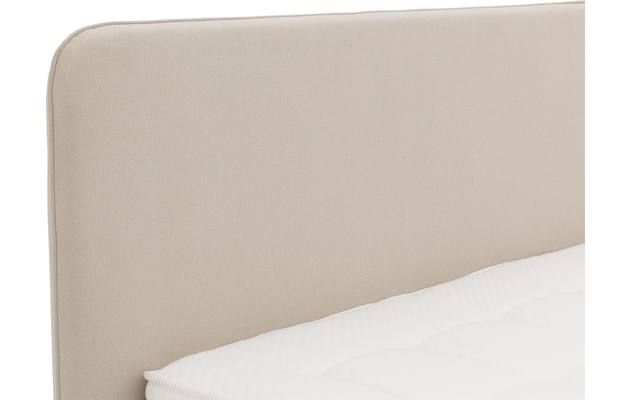 Goossens boxspring compleet avance lento compleet beige stof - 8223944-06