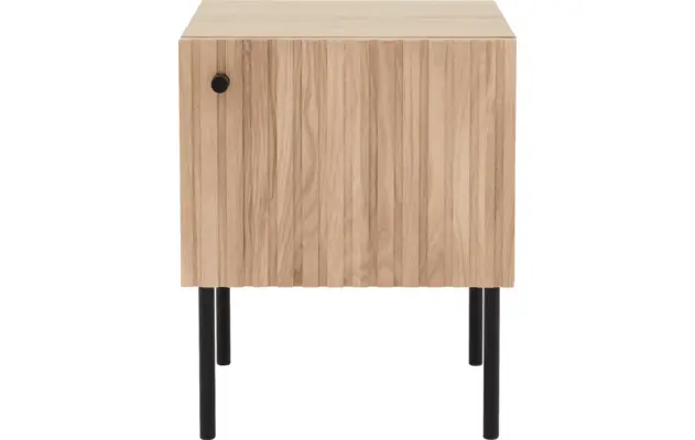 Goossens nachtkastje capelli wit eiken - 8223946-02