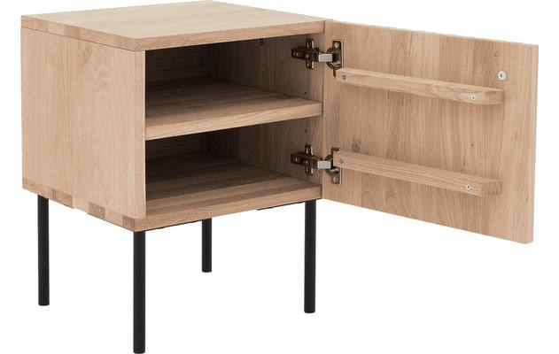Goossens nachtkastje capelli wit eiken - 8223946-04