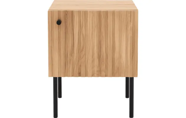 Goossens nachtkastje capelli blank eiken - 8223947-02