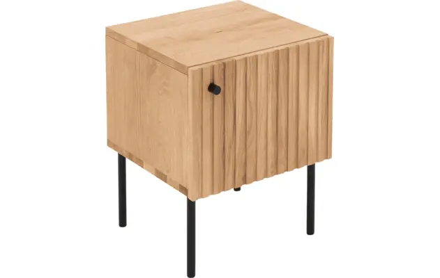 Goossens nachtkastje capelli blank eiken - 8223947-05