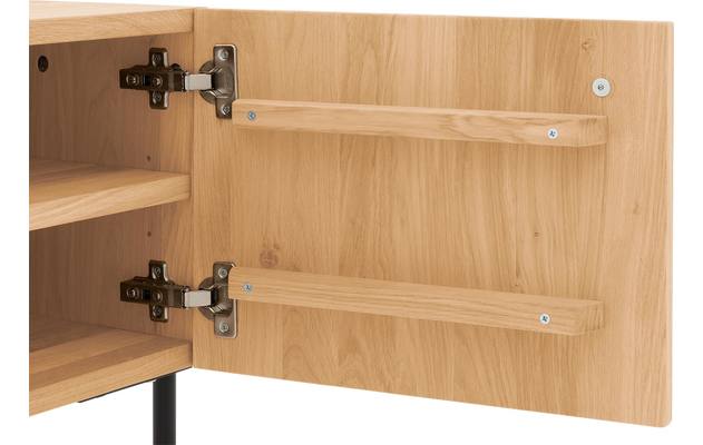 Goossens nachtkastje capelli blank eiken - 8223948-08