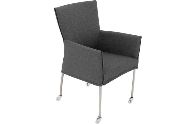 Goossens eetkamerstoel funk grijs stof - 8224099-04