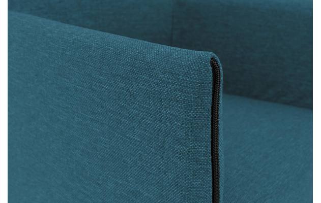 Goossens eetkamerstoel funk blauw stof - 8224100-06