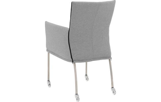Goossens eetkamerstoel funk grijs stof - 8224102-02