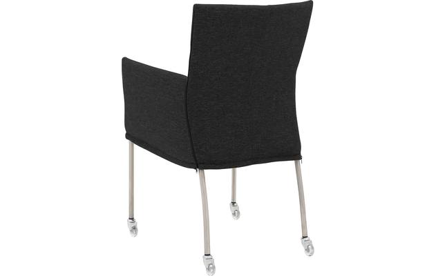 Goossens eetkamerstoel funk grijs stof - 8224103-02