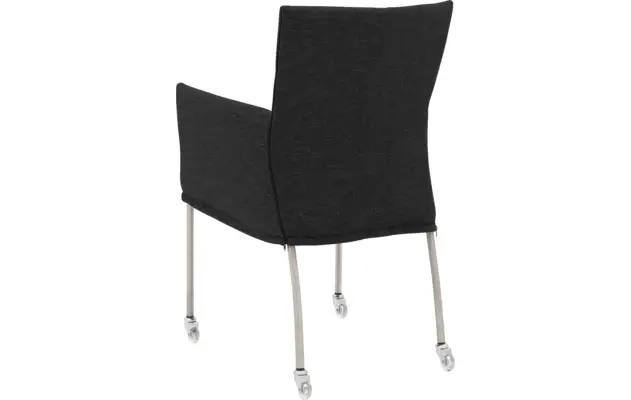 Goossens eetkamerstoel funk grijs stof - 8224103-02