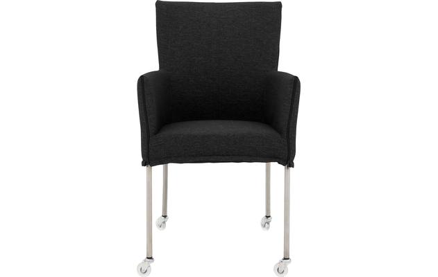 Goossens eetkamerstoel funk grijs stof - 8224103-03