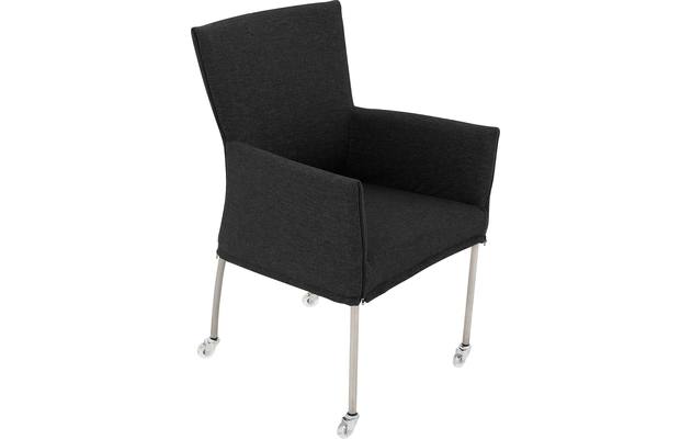 Goossens eetkamerstoel funk grijs stof - 8224103-04