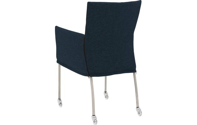 Goossens eetkamerstoel funk blauw stof - 8224105-02