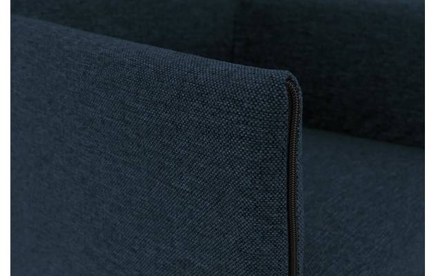 Goossens eetkamerstoel funk blauw stof - 8224105-06