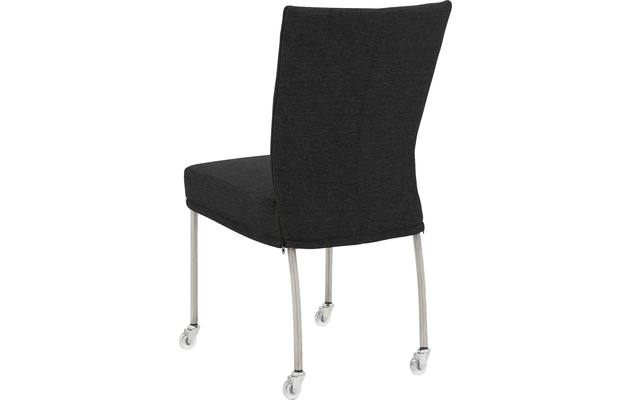 Goossens eetkamerstoel funk grijs stof - 8224107-02